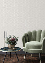 Advantage Hartley Mauve Geo Wallpaper