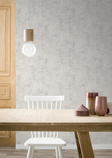 Advantage Osborn Light Grey Distressed Texture Wallpaper