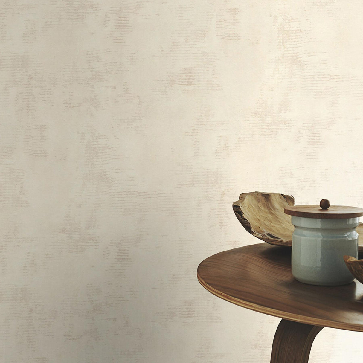 Advantage Osborn Cream Distressed Texture Wallpaper