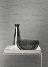 Advantage Maclure Silver Striated Texture Wallpaper