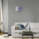 Advantage Maclure Silver Striated Texture Wallpaper