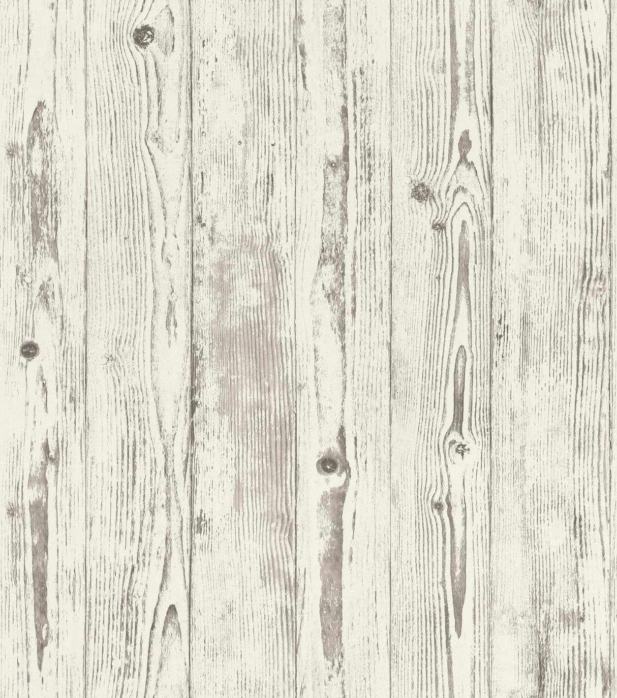 Advantage Albright White Weathered Oak Panels Wallpaper