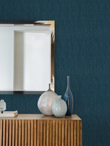 Advantage Abel Blue Textured Wallpaper