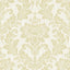 Advantage Galois Gold Damask Wallpaper