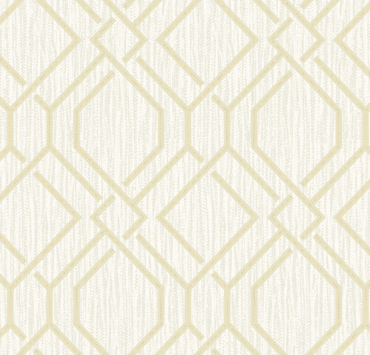 Advantage Frege Gold Trellis Wallpaper