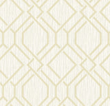 Advantage Frege Gold Trellis Wallpaper