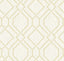 Advantage Frege Gold Trellis Wallpaper