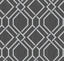 Advantage Frege Charcoal Trellis Wallpaper