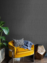 Advantage Abel Charcoal Textured Wallpaper