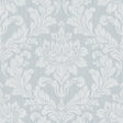 Advantage Galois Light Blue Damask Wallpaper