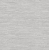 Advantage Cantor Grey Faux Grasscloth Wallpaper