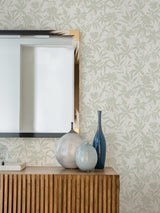 Advantage Riemann Green Floral Wallpaper