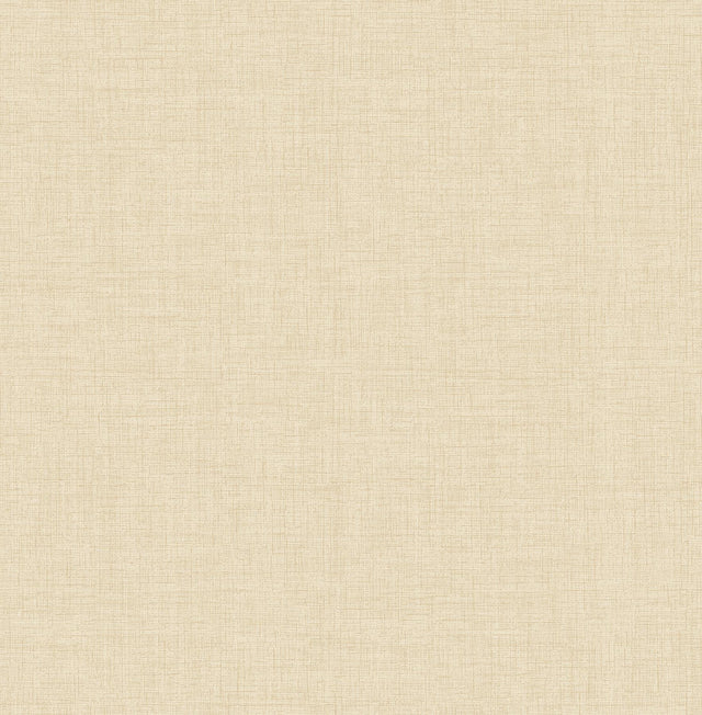 Advantage Wallis Beige Faux Linen Wallpaper
