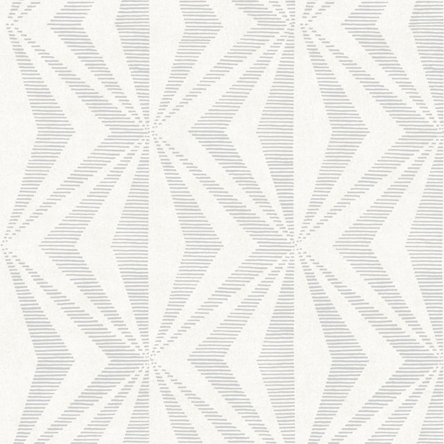Advantage Monge Silver Geometric Wallpaper