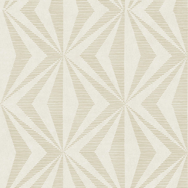 Advantage Monge Gold Geometric Wallpaper