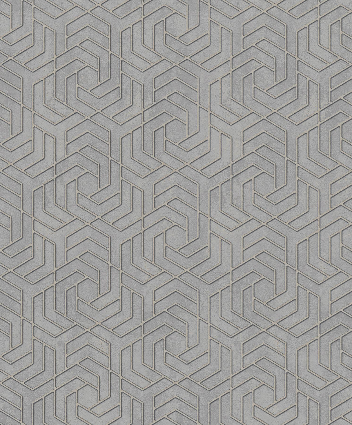 Advantage Tama Grey Geometric Wallpaper