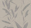 Advantage Kaiya Grey Leaves Wallpaper