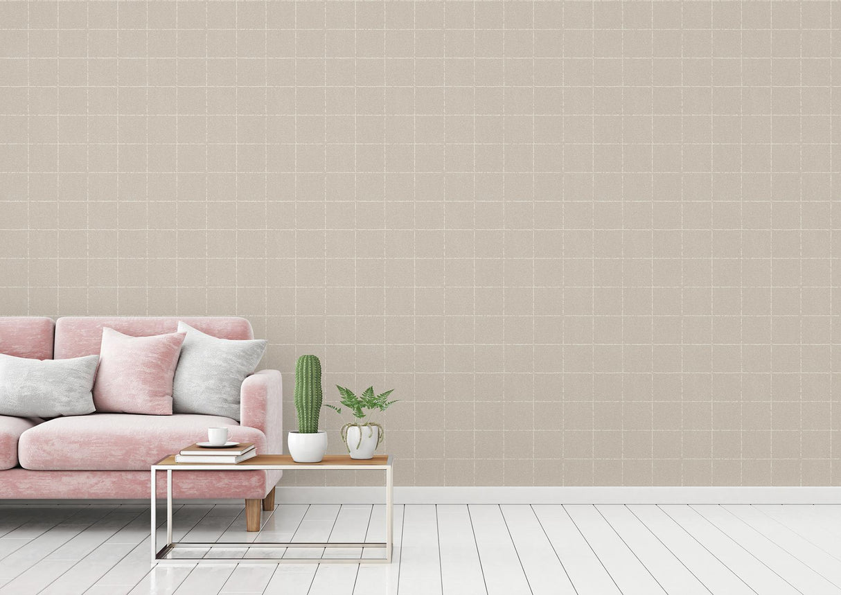 Advantage Kishi Neutral Tile Wallpaper