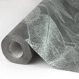 Advantage Suki Grey Leaves Wallpaper