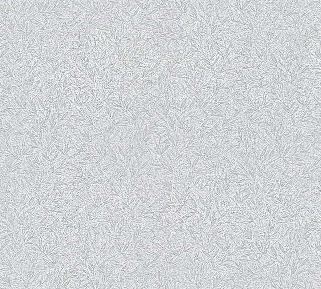 Advantage Sayuri Silver Leaf Trail Wallpaper