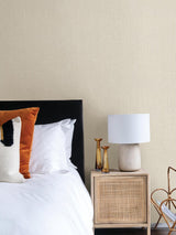 Advantage Hoshi White Woven Wallpaper
