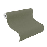 Advantage Hoshi Green Woven Wallpaper