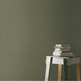Advantage Hoshi Green Woven Wallpaper