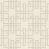 Advantage Mana White Trellis Wallpaper