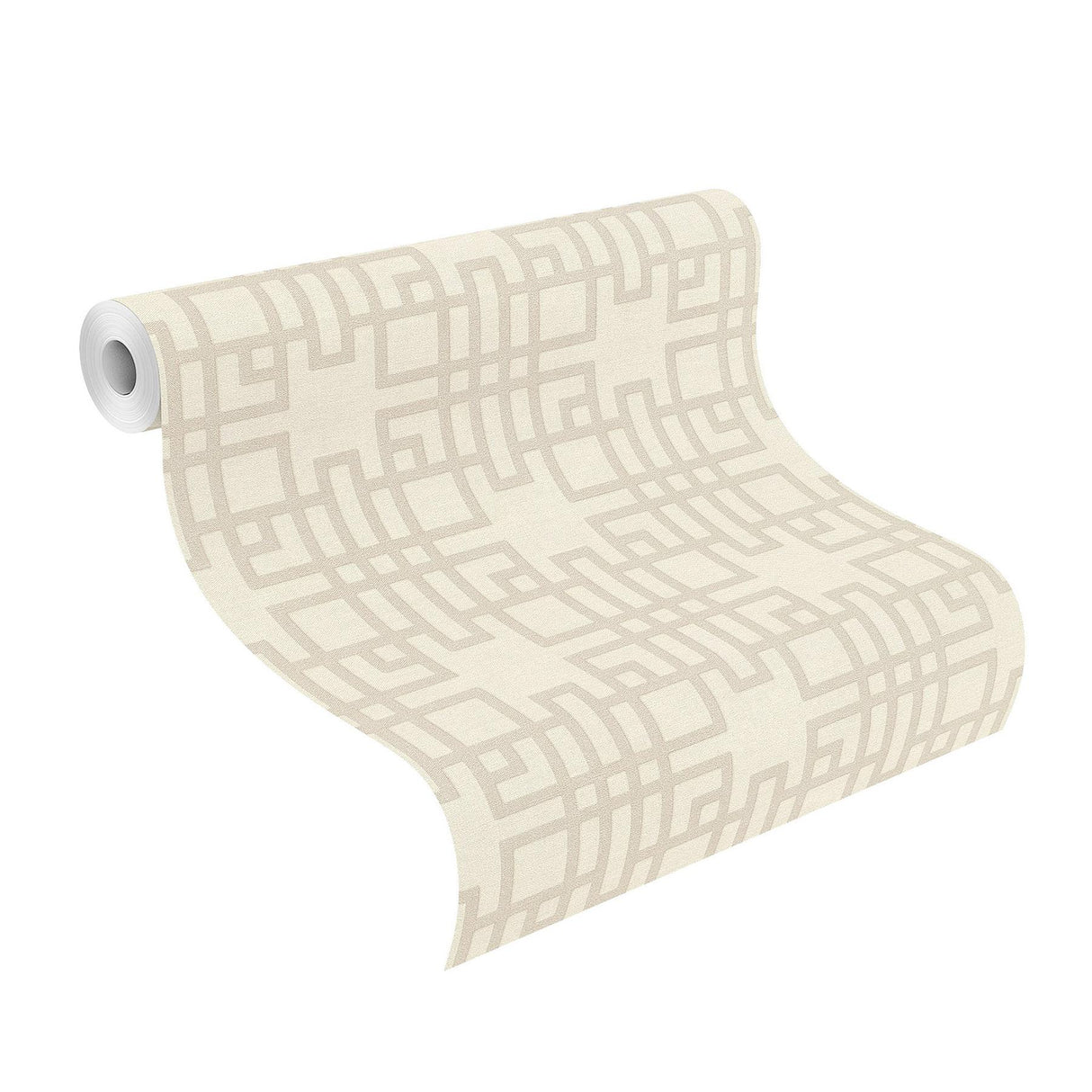 Advantage Mana White Trellis Wallpaper