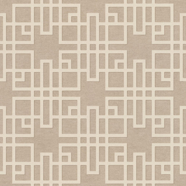 Advantage Mana Beige Trellis Wallpaper