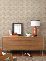 Advantage Mana Beige Trellis Wallpaper