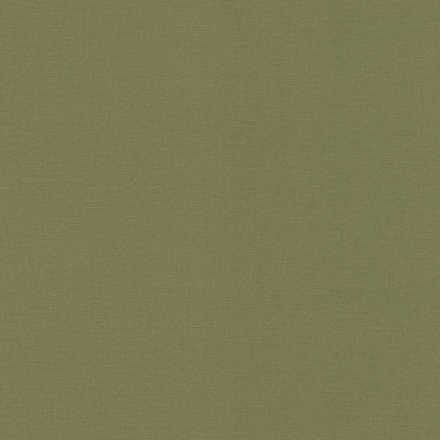 Advantage Umi Green Faux Linen Wallpaper