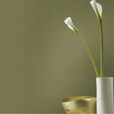 Advantage Umi Green Faux Linen Wallpaper