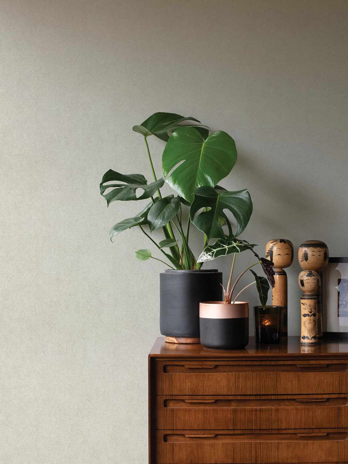 Advantage Etsu Grey Distressed Wallpaper