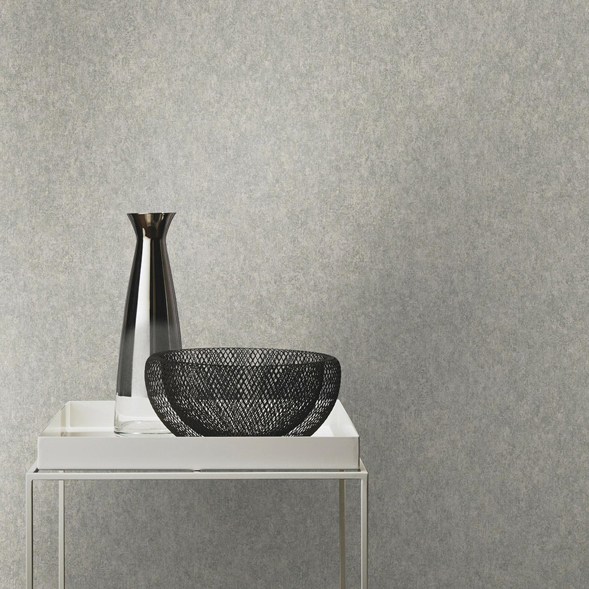 Advantage Genki Grey Distressed Wallpaper
