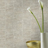 Advantage Aiko Silver Stripe Wallpaper