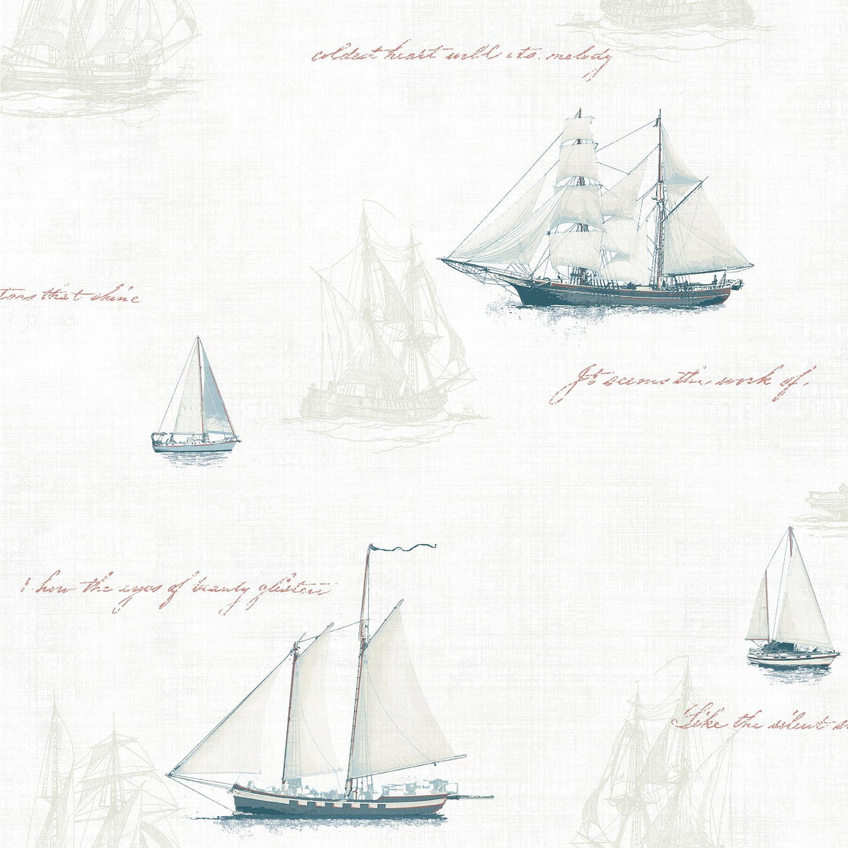 Advantage Andrew White Sailboat Wallpaper