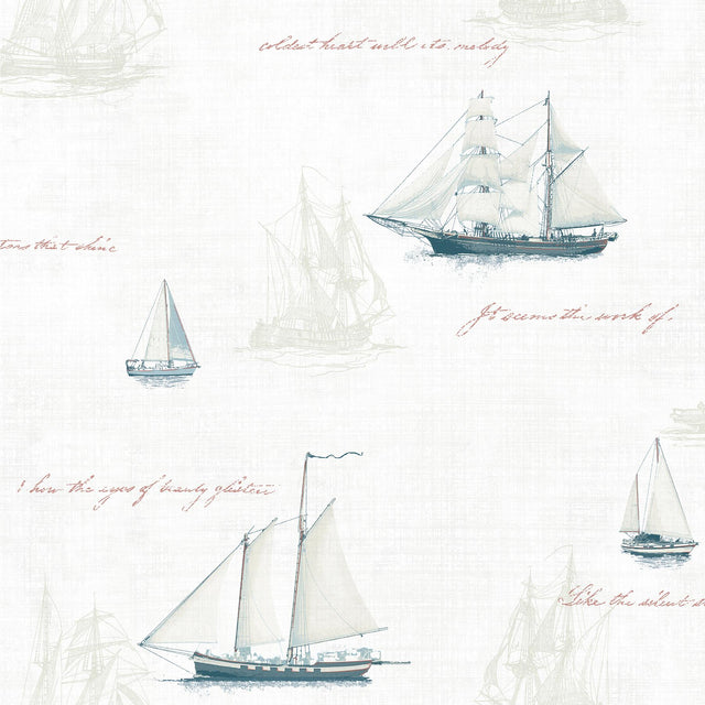 Advantage Andrew White Sailboat Wallpaper