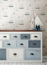 Advantage Andrew White Sailboat Wallpaper