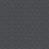 Advantage Gautier Blue Tessellate Wallpaper