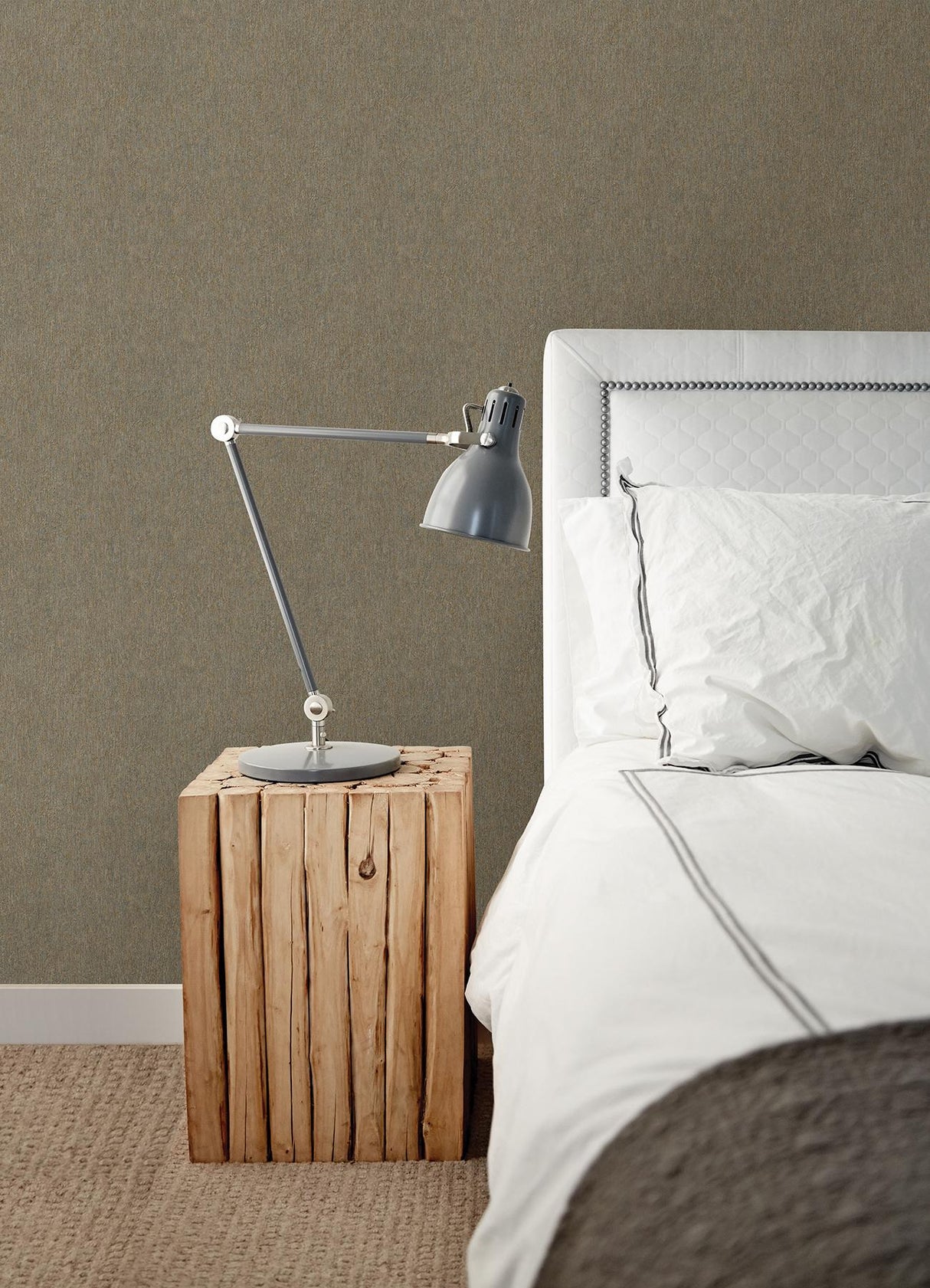 Advantage Gerard Beige Distressed Texture Wallpaper