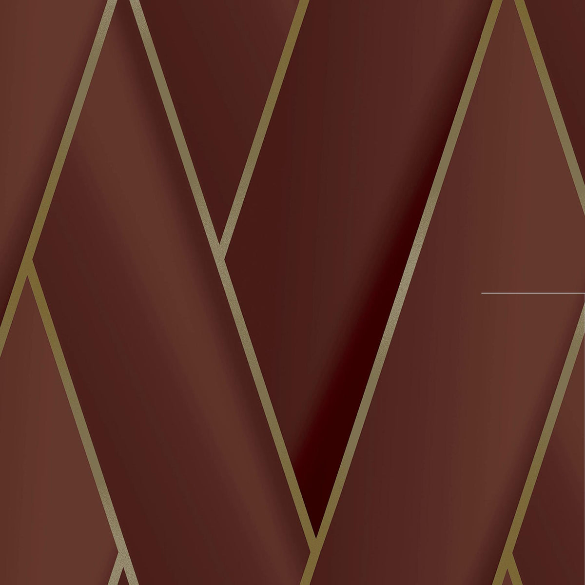 Advantage Manfred Ruby Modern Herringbone Wallpaper