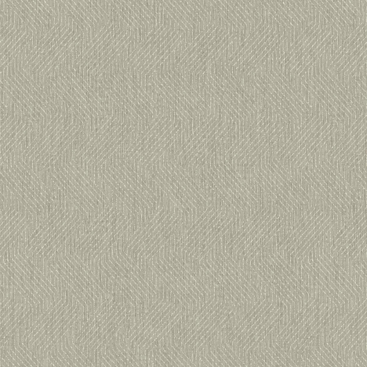 Advantage Elbert Taupe Zig Zag Wallpaper