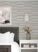 Advantage Dermot Pastel Horizontal Stripe Wallpaper