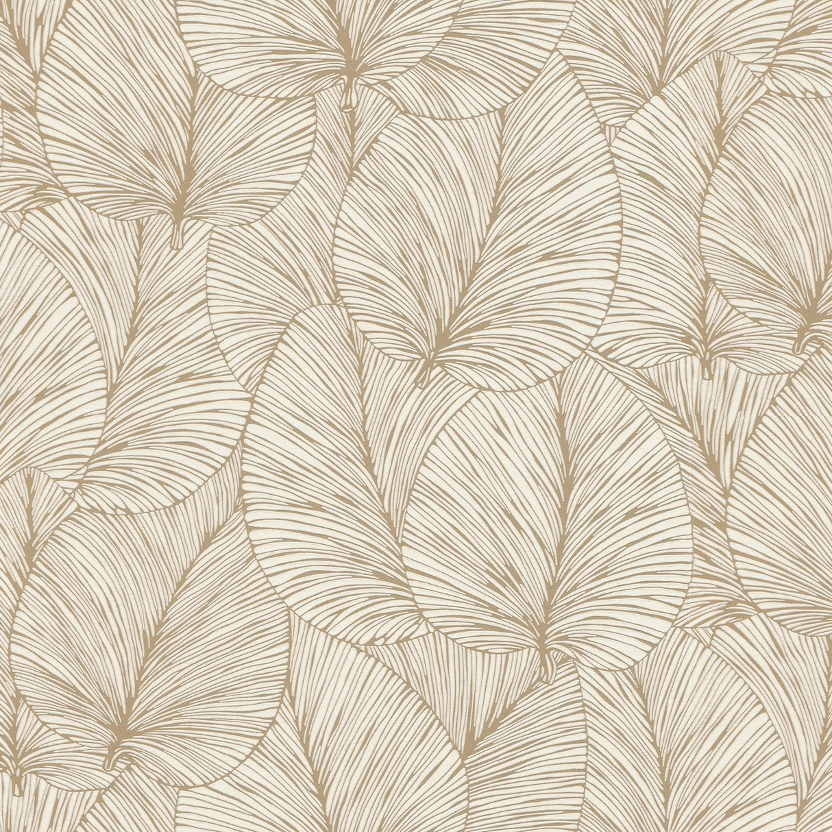 Advantage Eilian Gold Palm Wallpaper