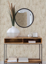 Advantage Eilian Gold Palm Wallpaper