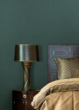Advantage Melvin Teal Stria Wallpaper