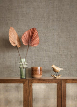 Advantage Yurimi Taupe Distressed Wallpaper