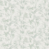 Advantage Zapata Green Tropical Jungle Wallpaper