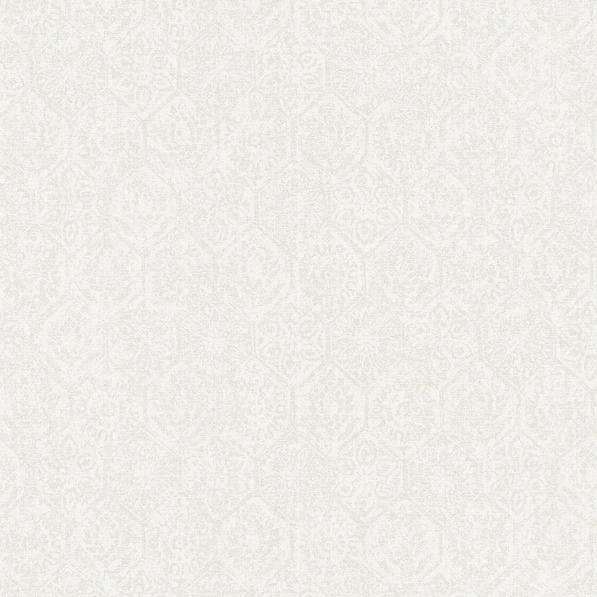 Advantage Edsel Cream Geometric Wallpaper